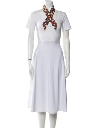 Hermès Bolduc Au Carré Silk Twilly Scarf