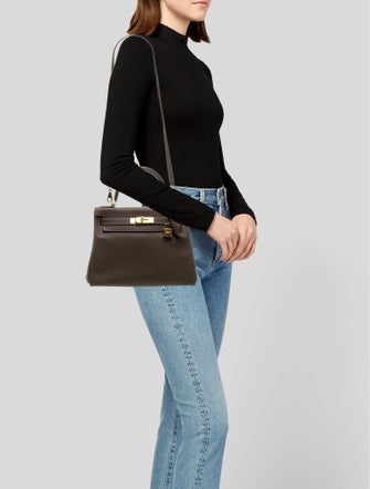 Hermès Togo Kelly II Retourne 28