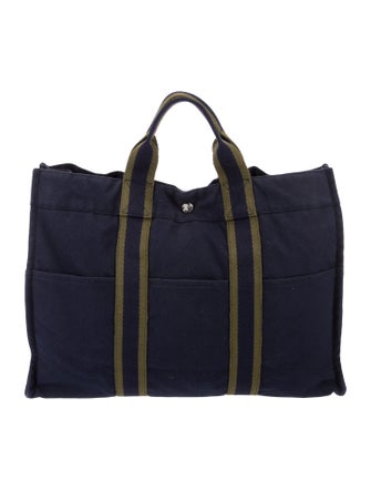 Hermès Toile Fourre-Tout MM