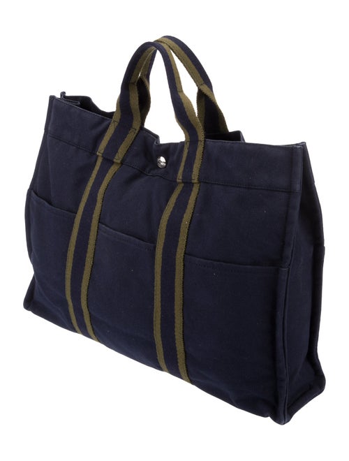 Hermès Toile Fourre-Tout MM