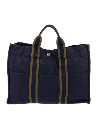 Hermès Toile Fourre-Tout MM