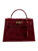 Hermès Shiny Alligator Kelly I Sellier 32