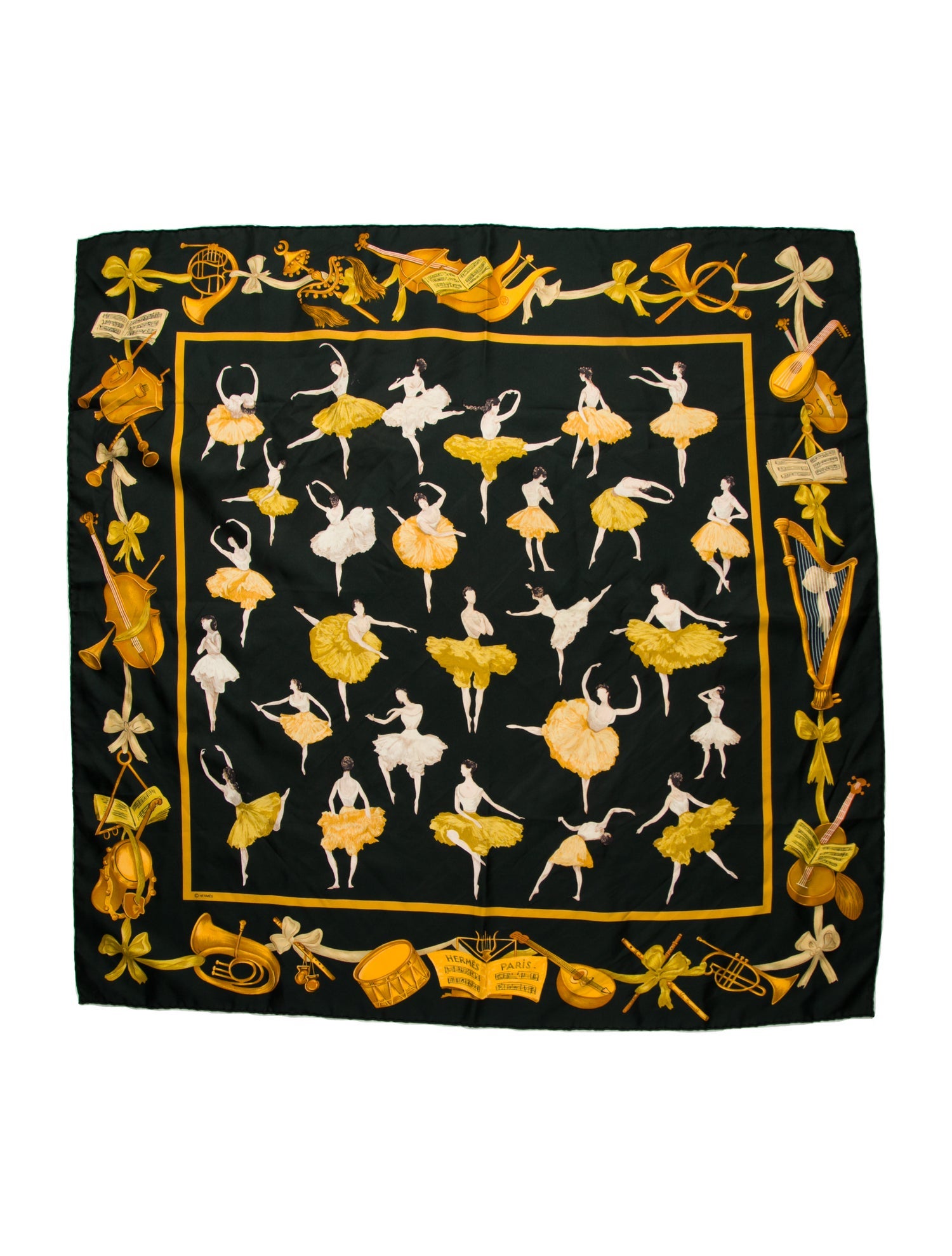 Hermès La Danse Silk Scarf