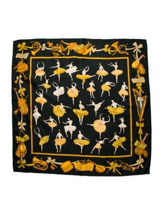 Hermès La Danse Silk Scarf