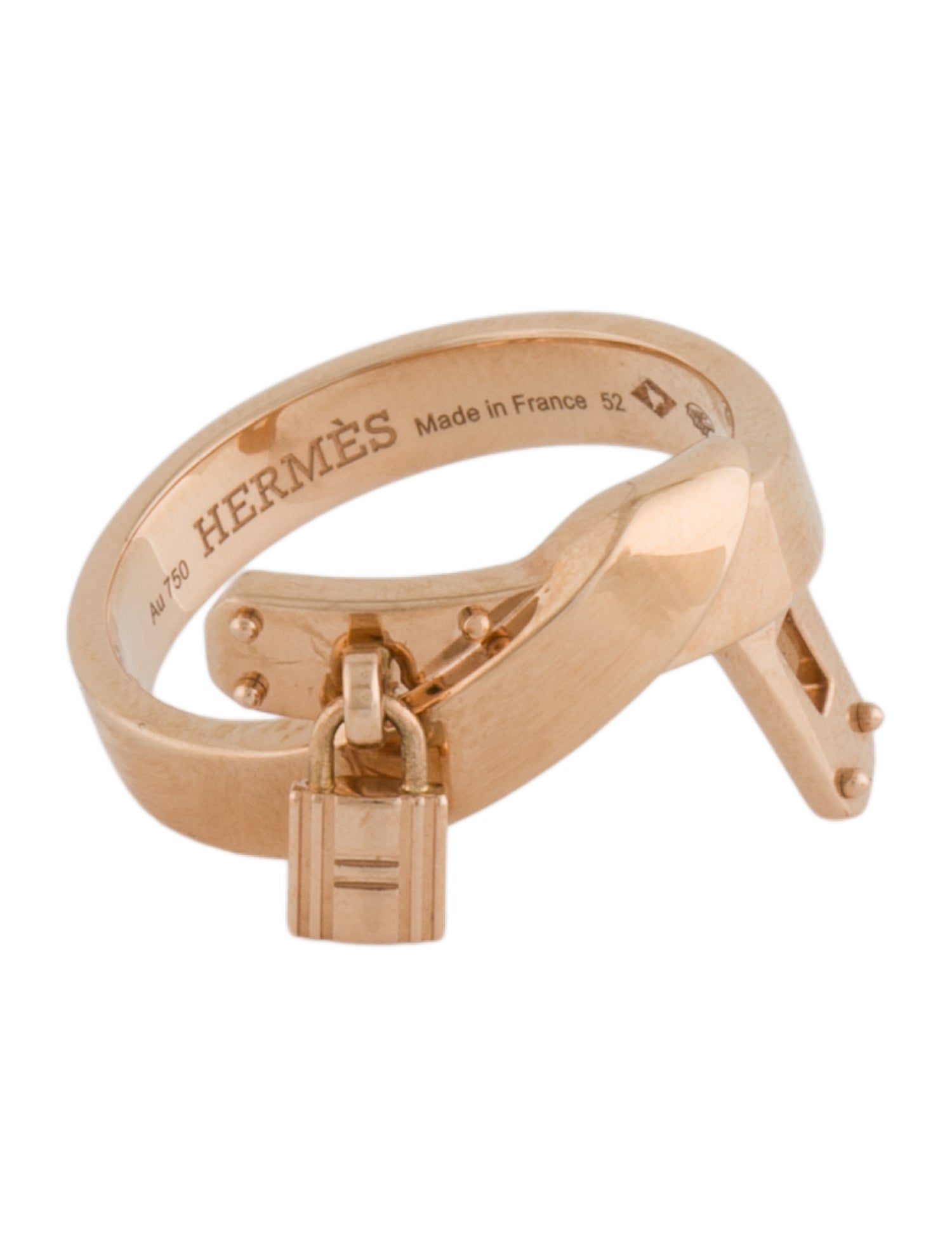Hermès 18K Kelly Gavroche Ring
