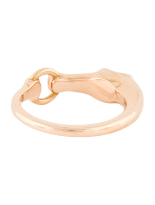 Hermès 18K Diamond Very Small Galop Ring