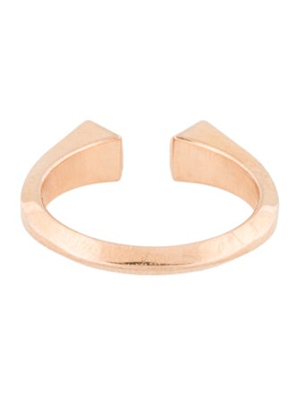 Hermès 18K Diamond Clou de Forge Ring, Small Model