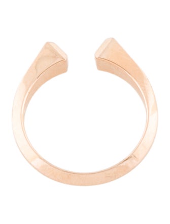 Hermès 18K Diamond Clou de Forge Ring, Small Model