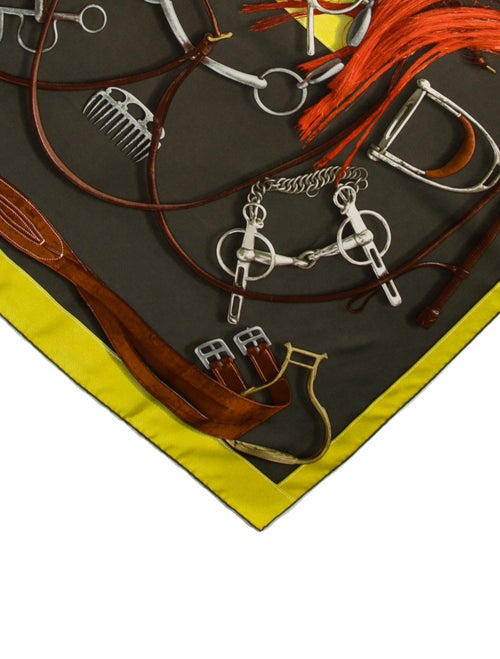 Hermès Projets Carres Silk Scarf