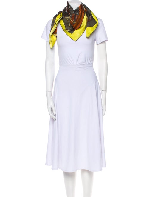 Hermès Projets Carres Silk Scarf