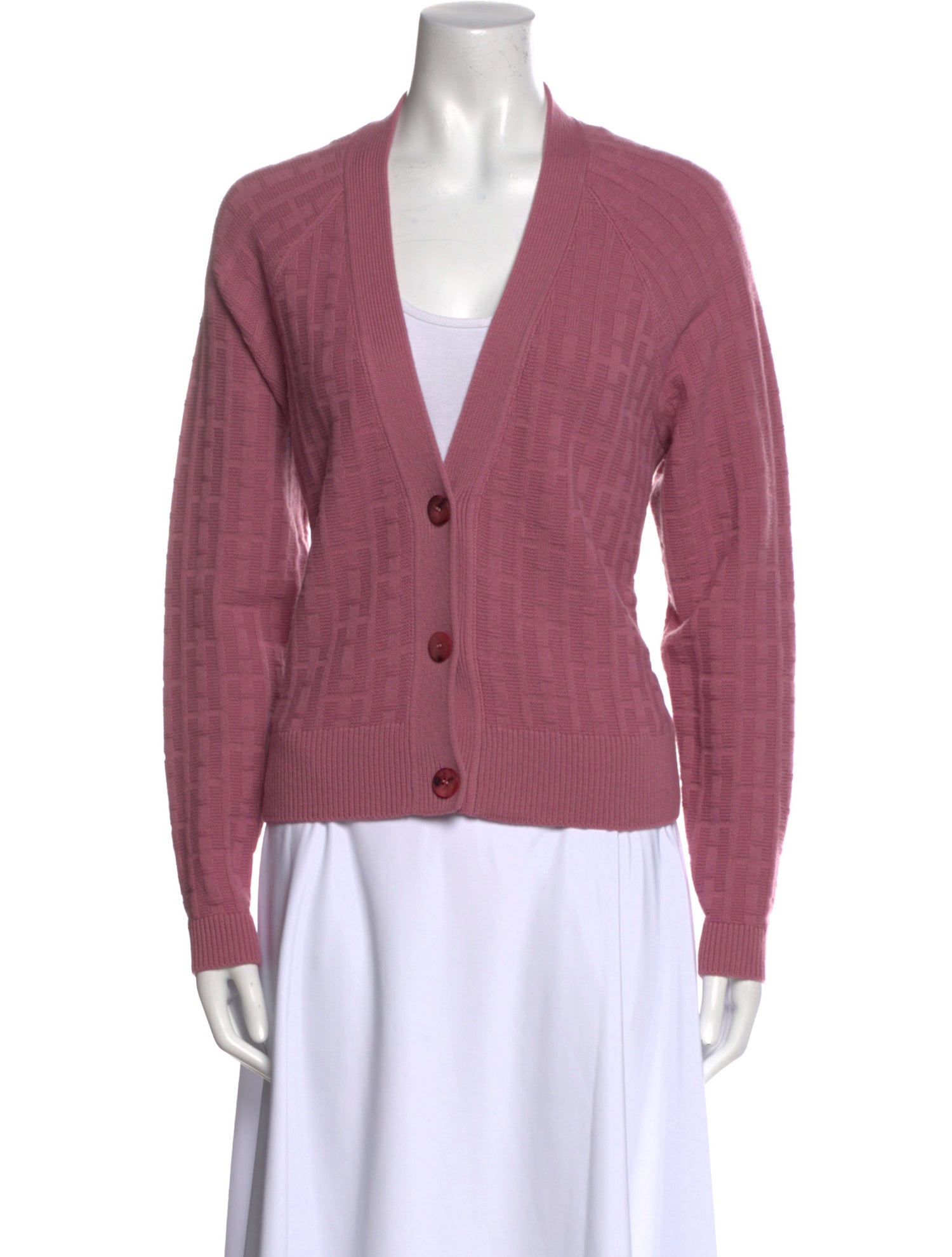 Hermès Wool V-Neck Sweater w/ Tags