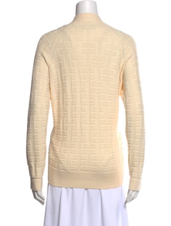 Hermès Wool V-Neck Sweater