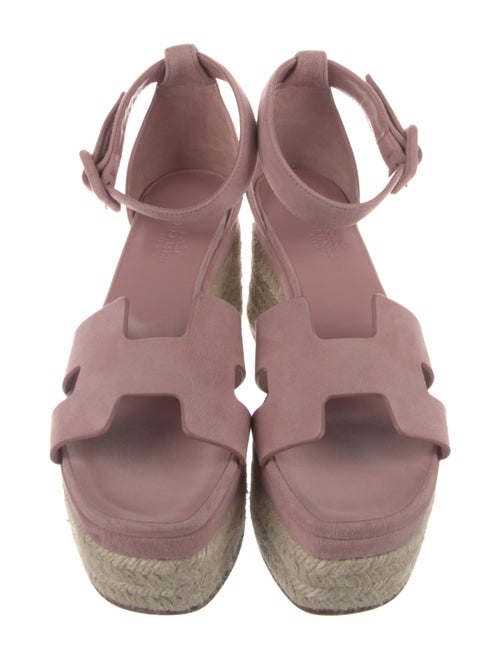 Hermès Elda H Logo Espadrilles