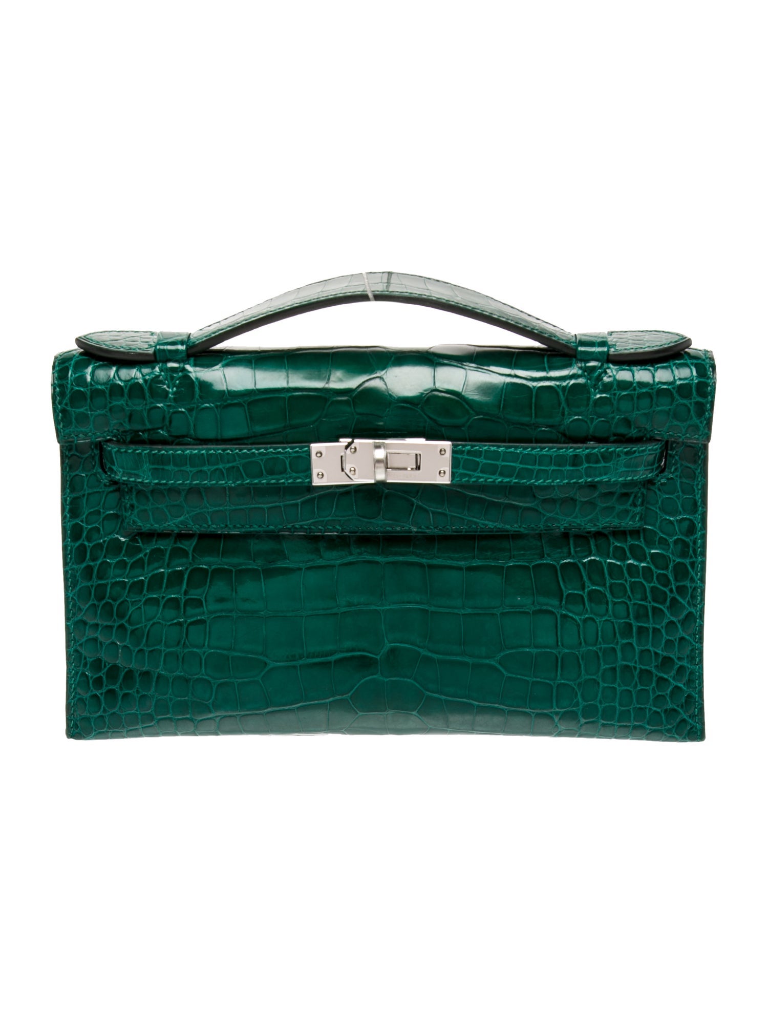 Hermès Shiny Alligator Kelly Pochette