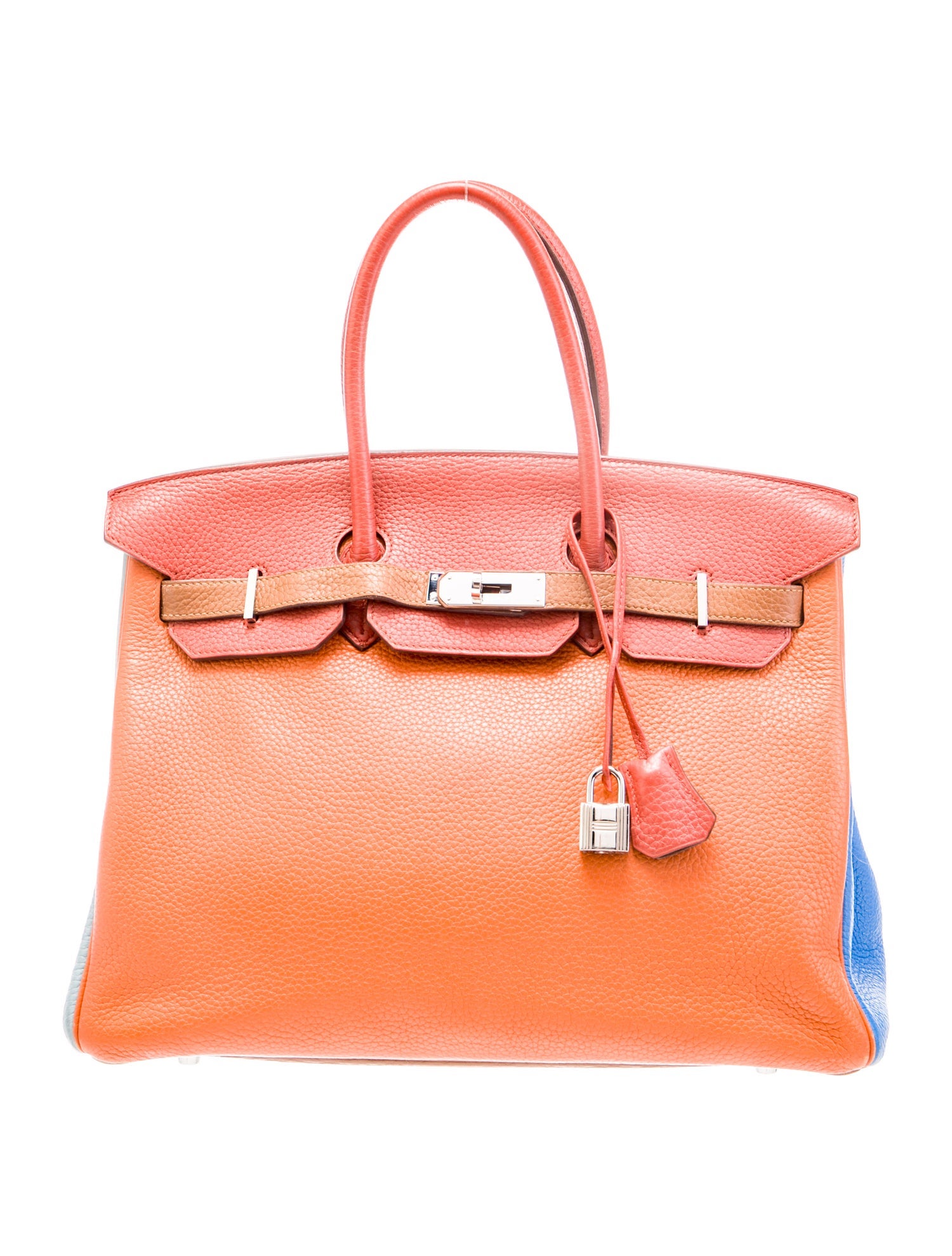 Hermès Clemence Arlequin Birkin 35