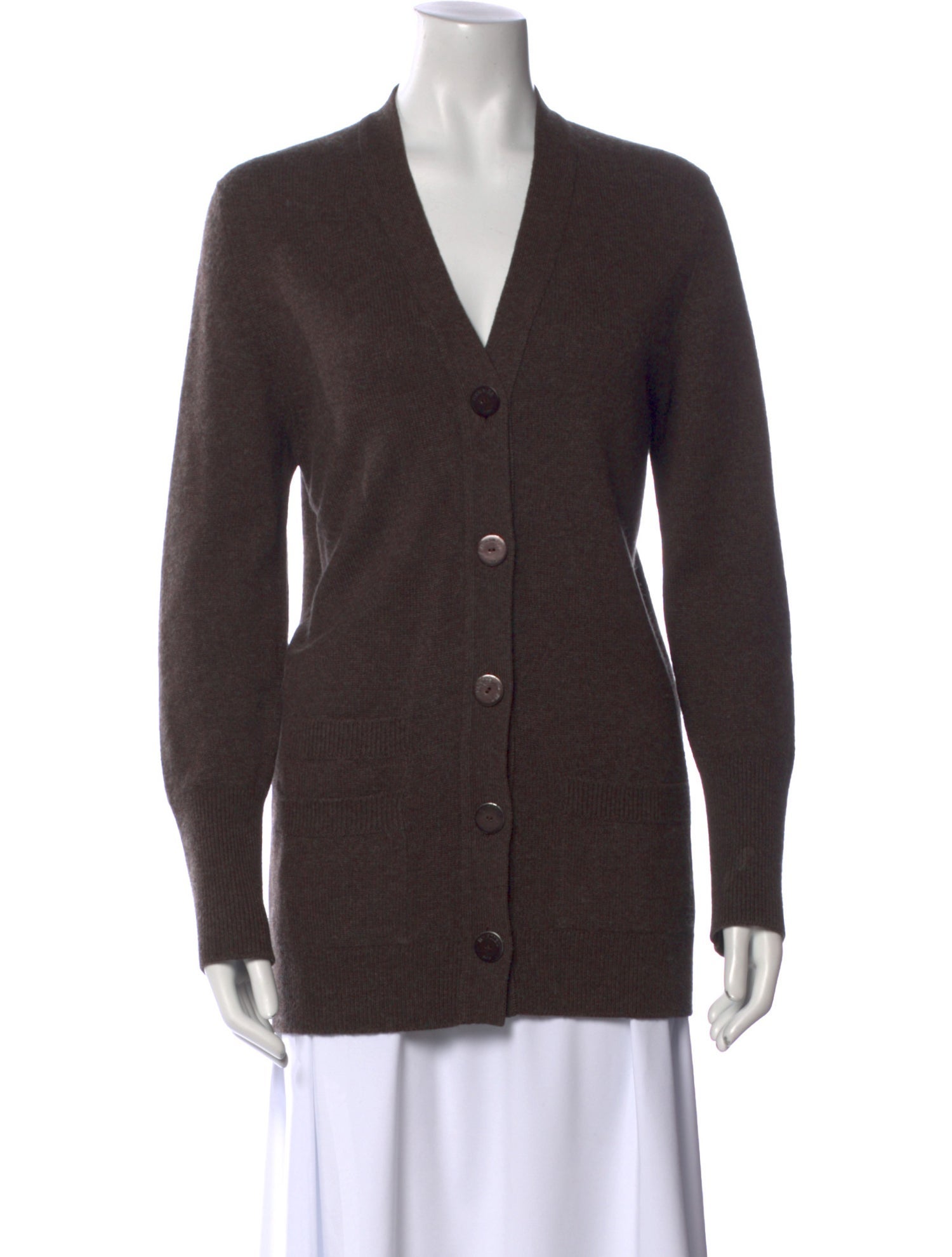 Hermès Cashmere V-Neck Sweater