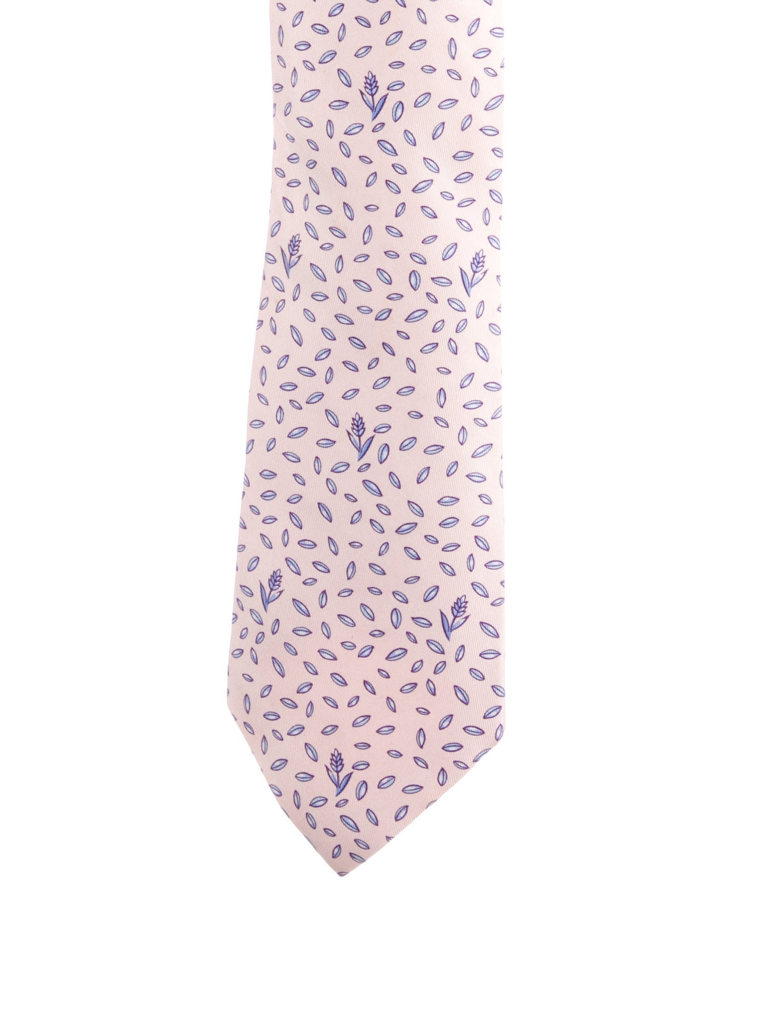 Hermès pattern silk tie