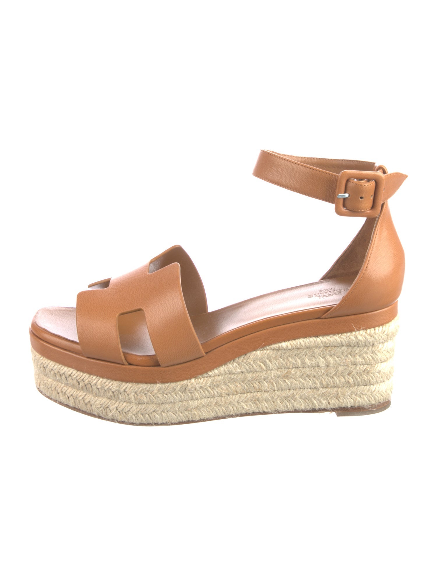 Hermès Elda H Logo Espadrilles