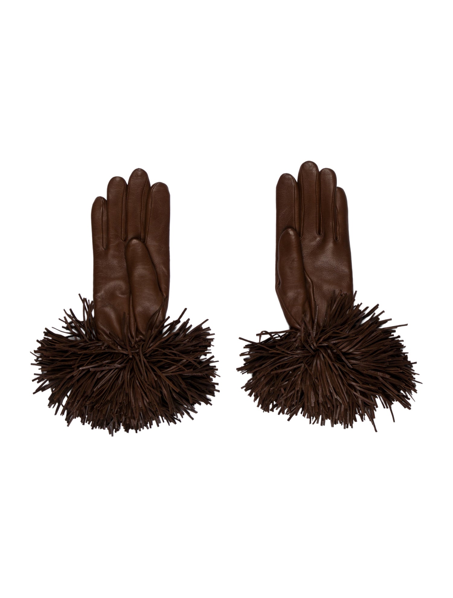 Hermès Milo Fringe Gloves