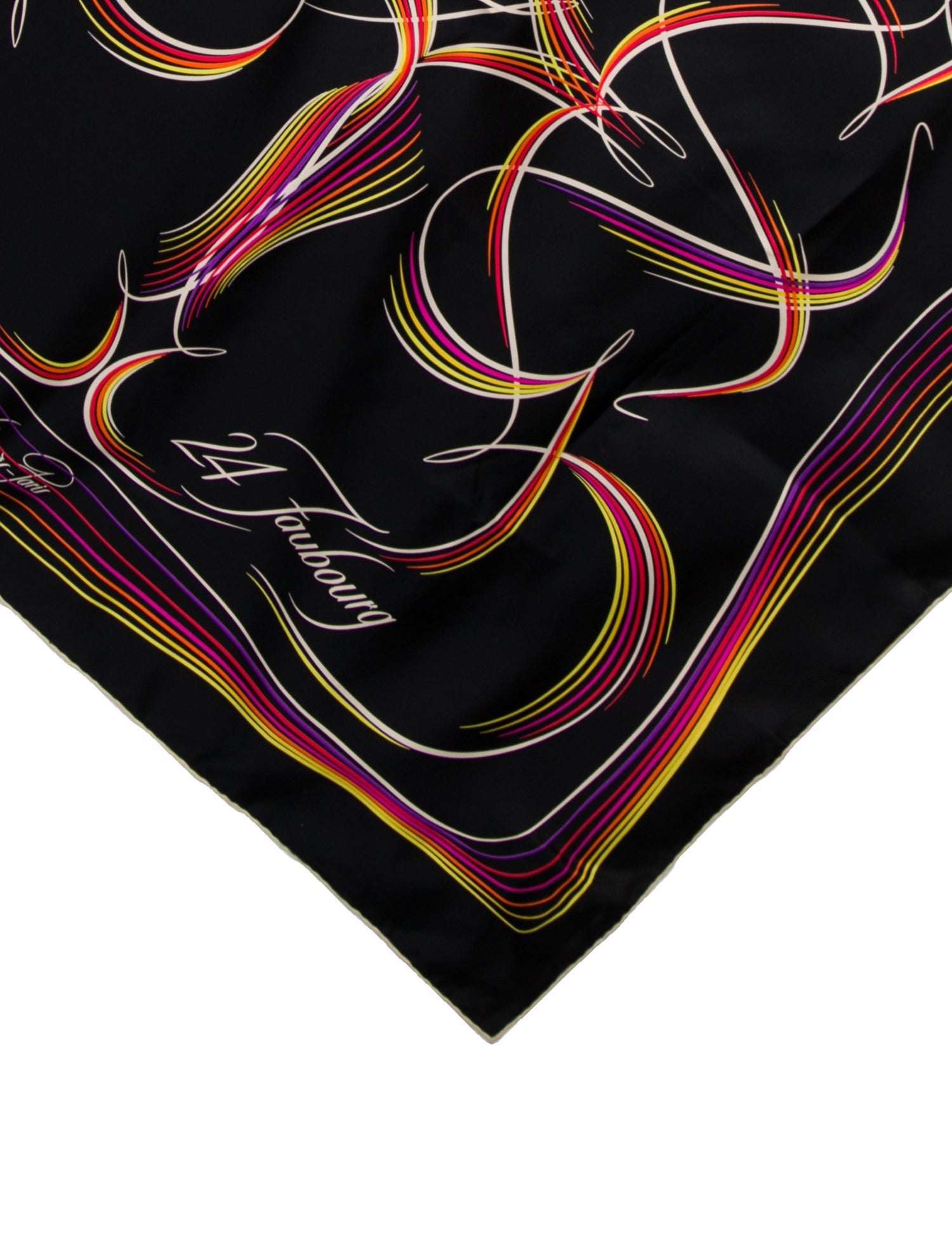 Hermès 24 Faubourg Silk Scarf Silk Scarf