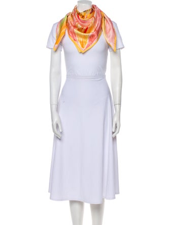 Hermès Feux de Ciel Silk Scarf