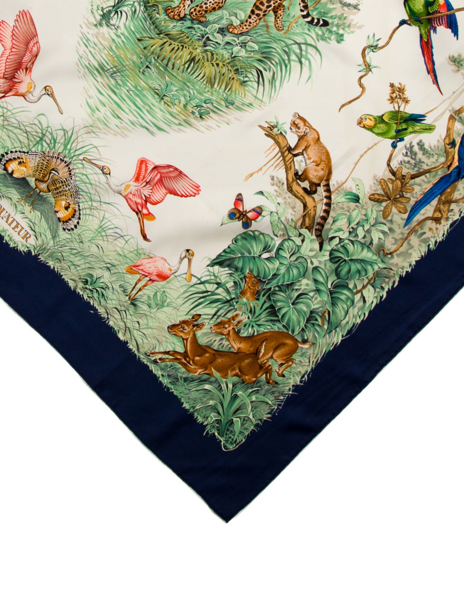 Hermès Equateur Silk Scarf