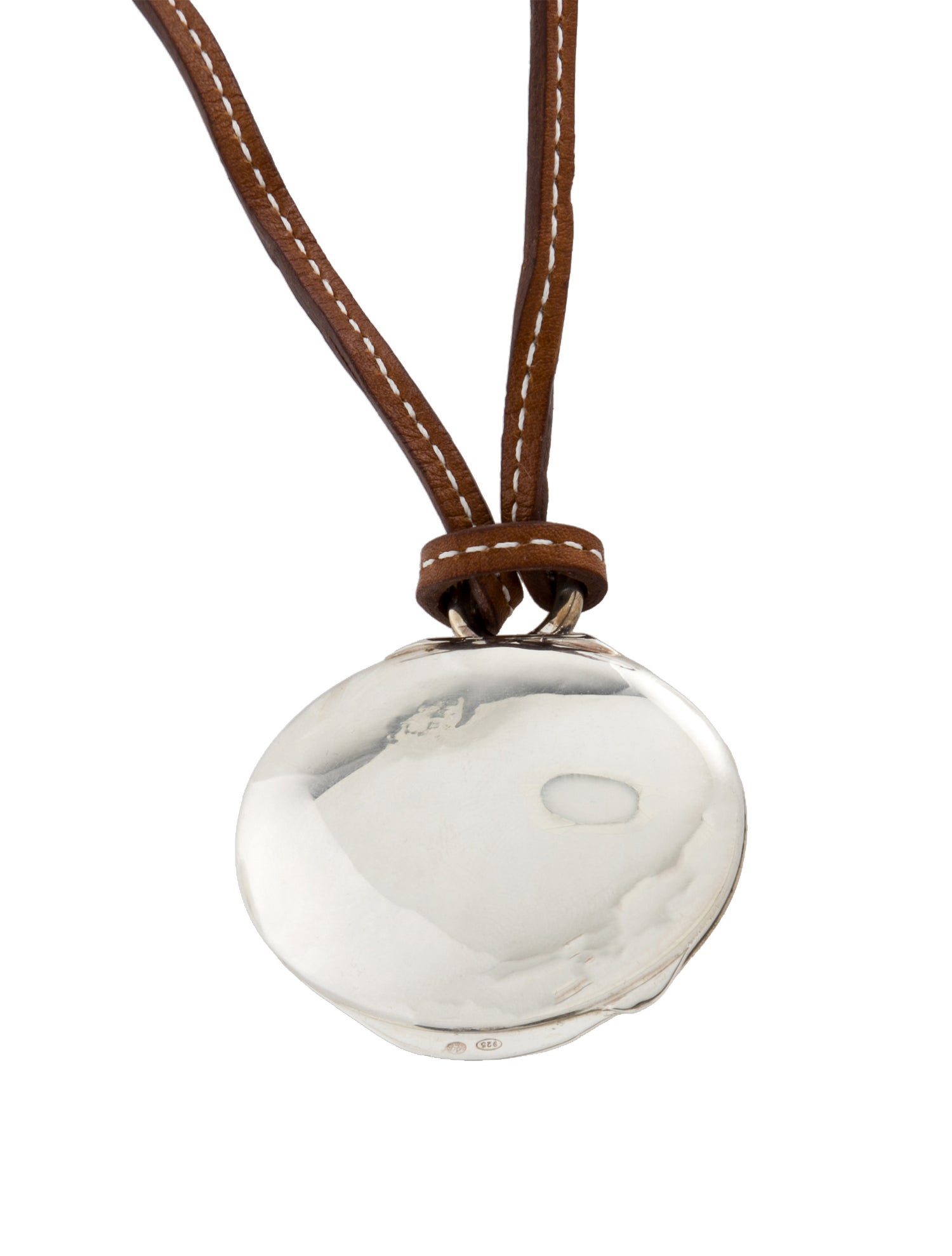 Hermès Vintage Cord Locket Pendant