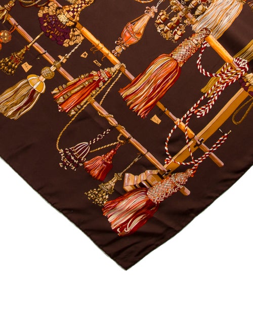 Hermès Passementerie Silk Scarf