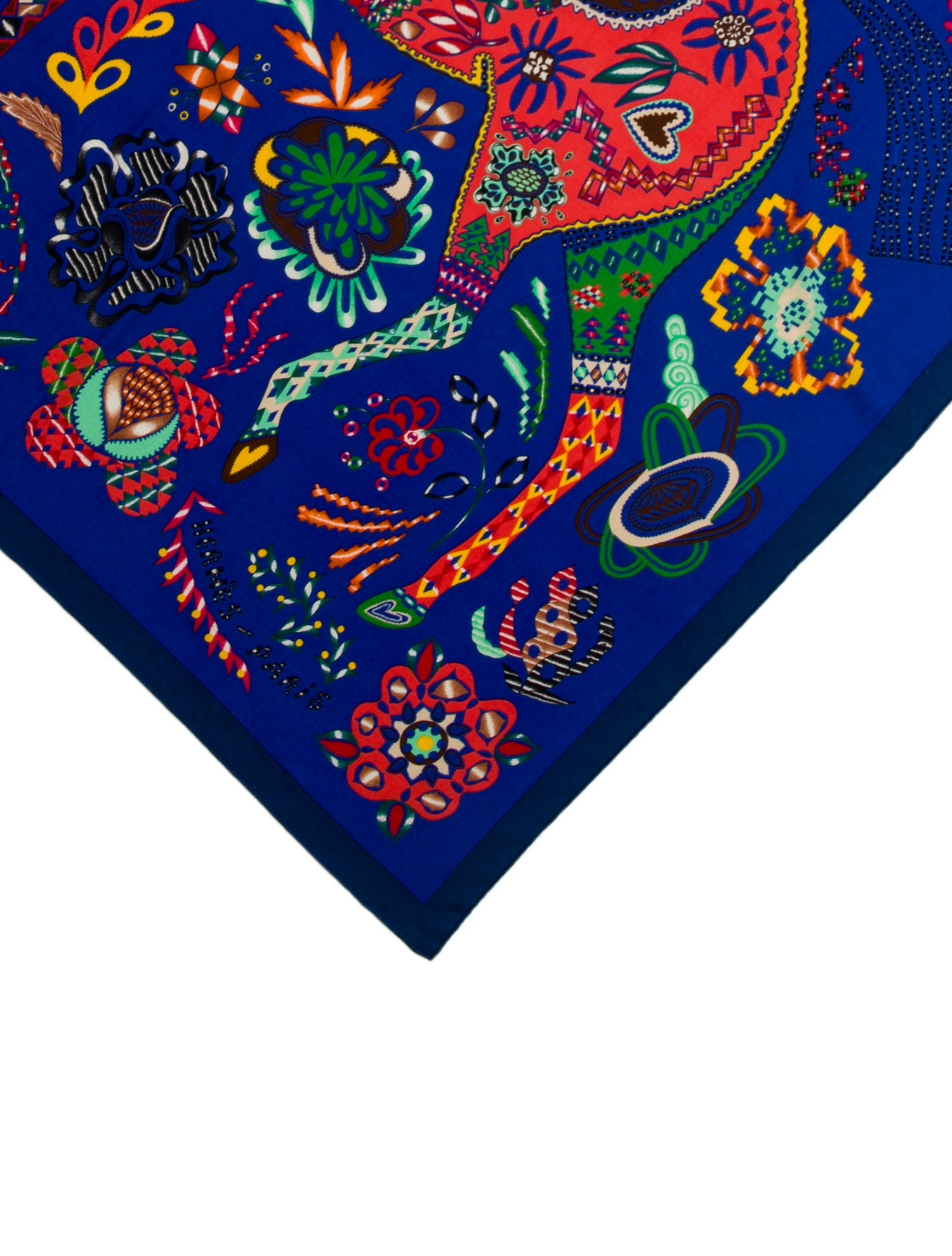 Hermès En Attendant Ulysse Cashmere Shawl