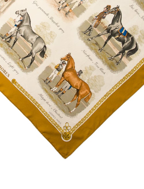 Hermès Les Robes Silk Scarf