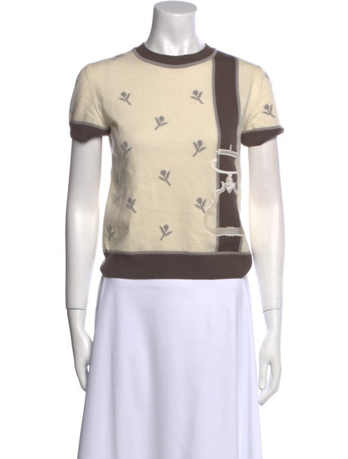 Hermès Wool Graphic Print Sweatshirt