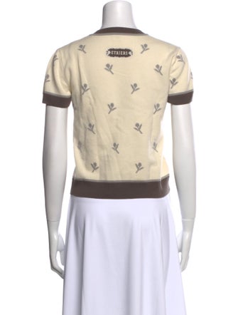 Hermès Wool Graphic Print Sweatshirt