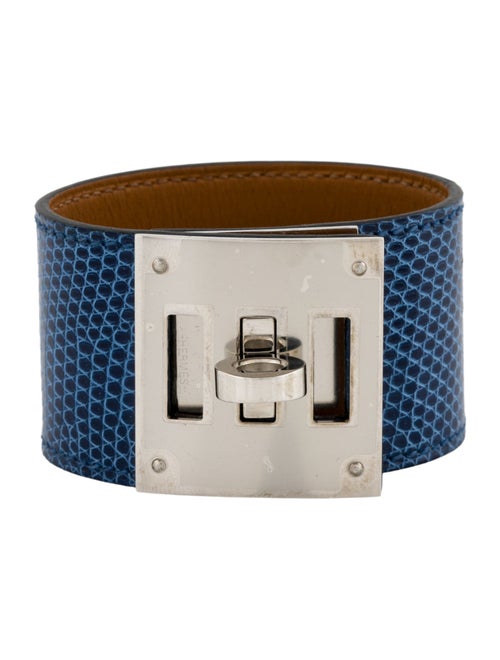 Hermès Lizard Kelly Dog Wrap Bracelet