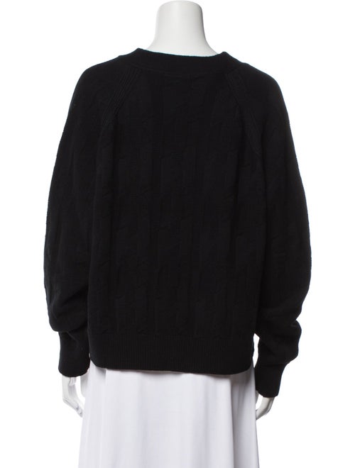 Hermès Virgin Wool V-Neck Sweater