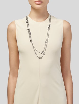 Hermès Farandole Long Necklace,160