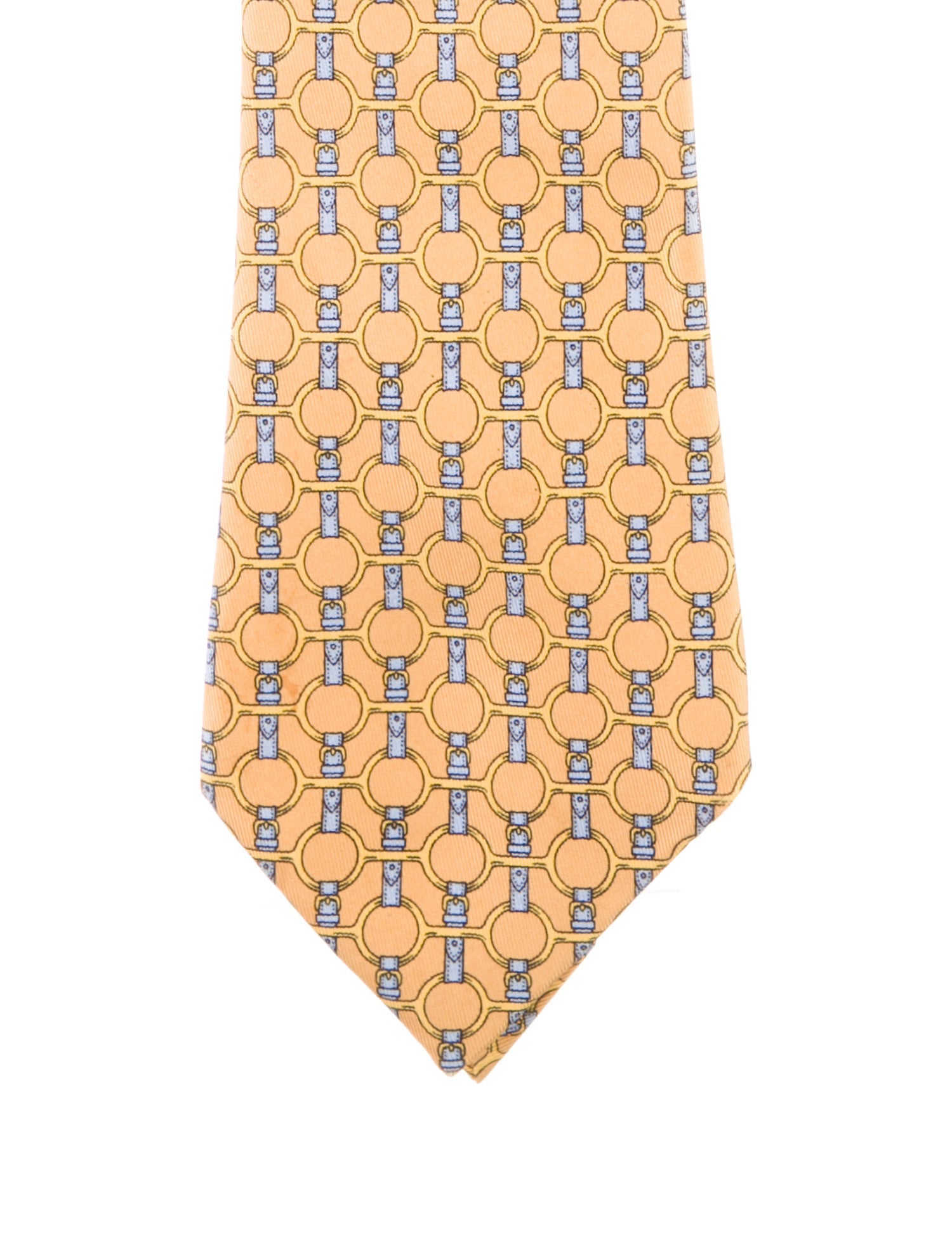 Hermès Silk Pattern Tie