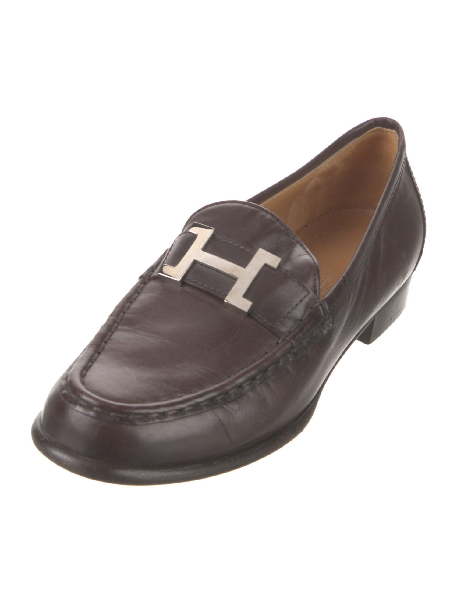 Hermès Vintage Constance Loafers