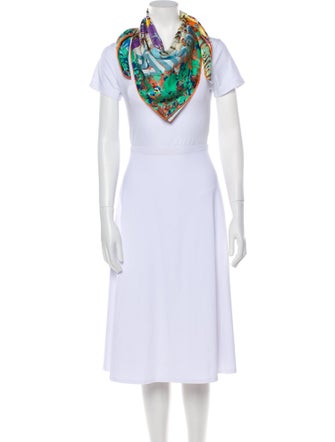 Hermès on The Beach Silk Scarf