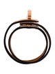 Hermès Lizard Kelly Double Tour Bracelet