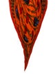 Hermès Céramique Ottomane Silk Plissé Scarf