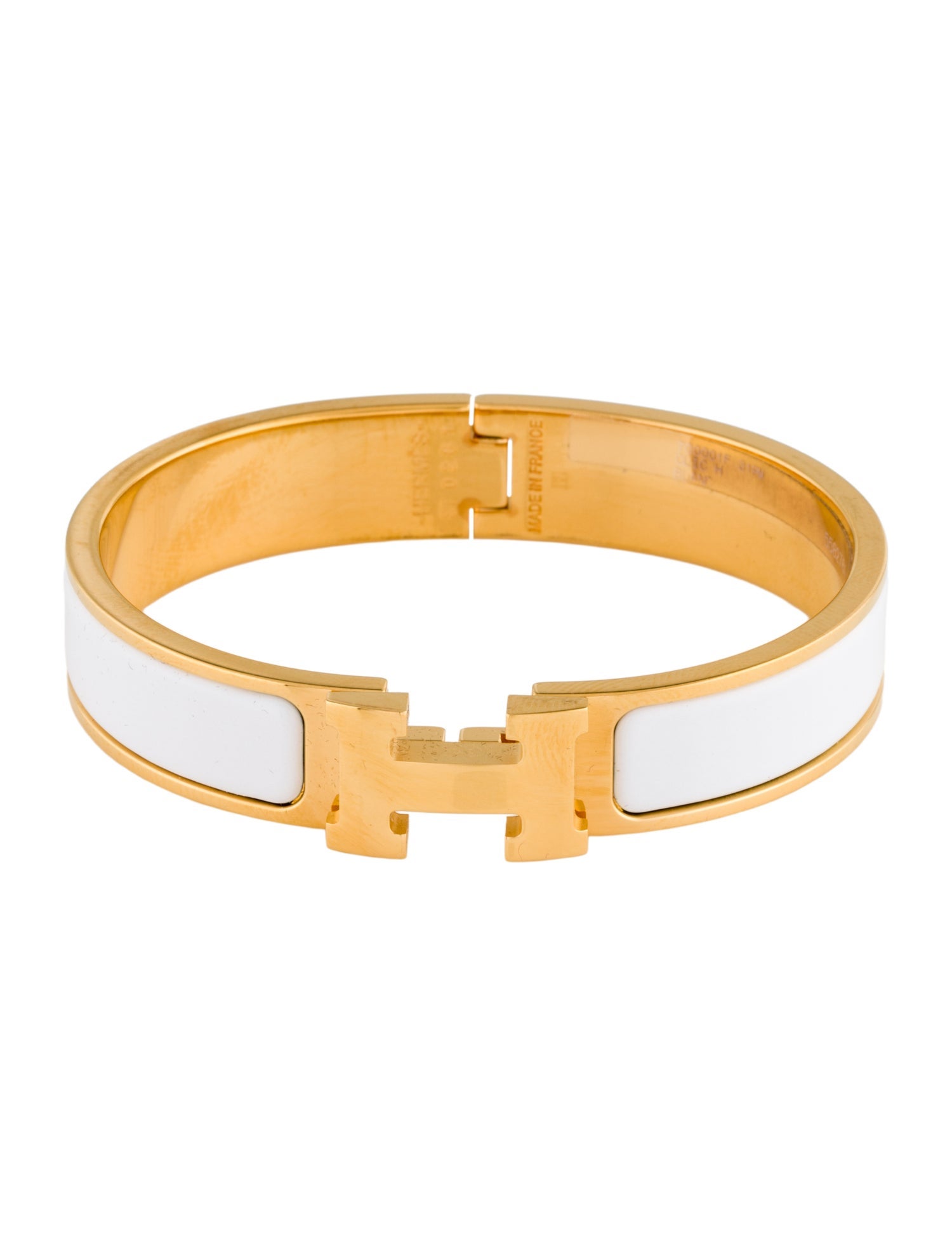 Hermès Enamel Clic H Bracelet