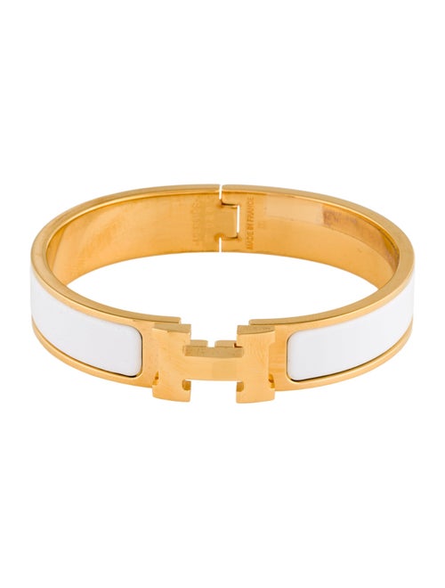 Hermès Enamel Clic H Bracelet