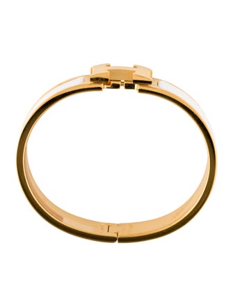 Hermès Enamel Clic H Bracelet
