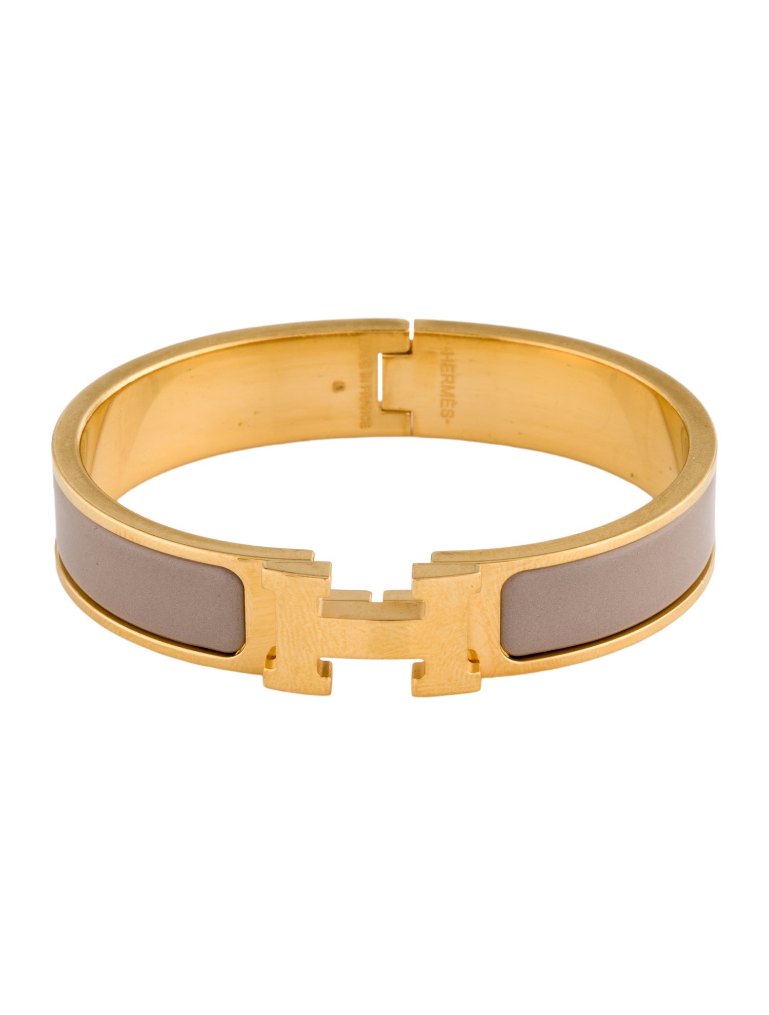 Hermès Enamel Clic H Bracelet