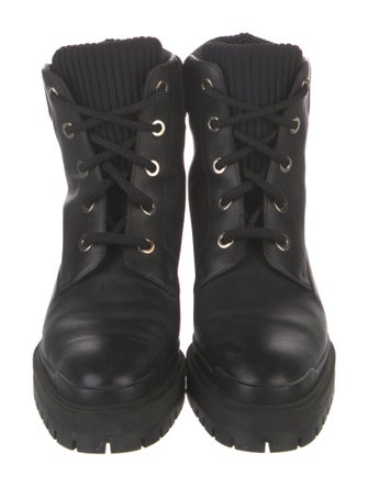 Hermès Calfskin Combat Boots