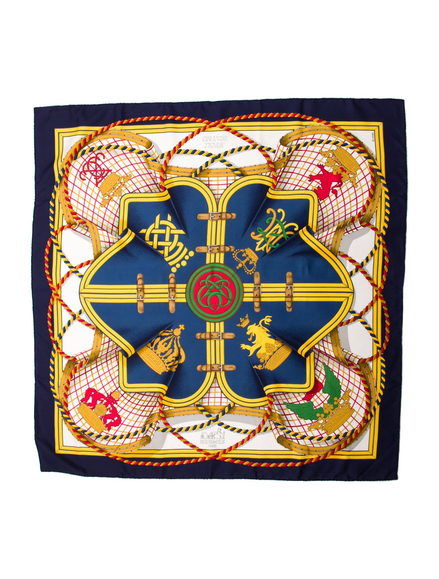 Hermès Grande Tenue Silk Scarf