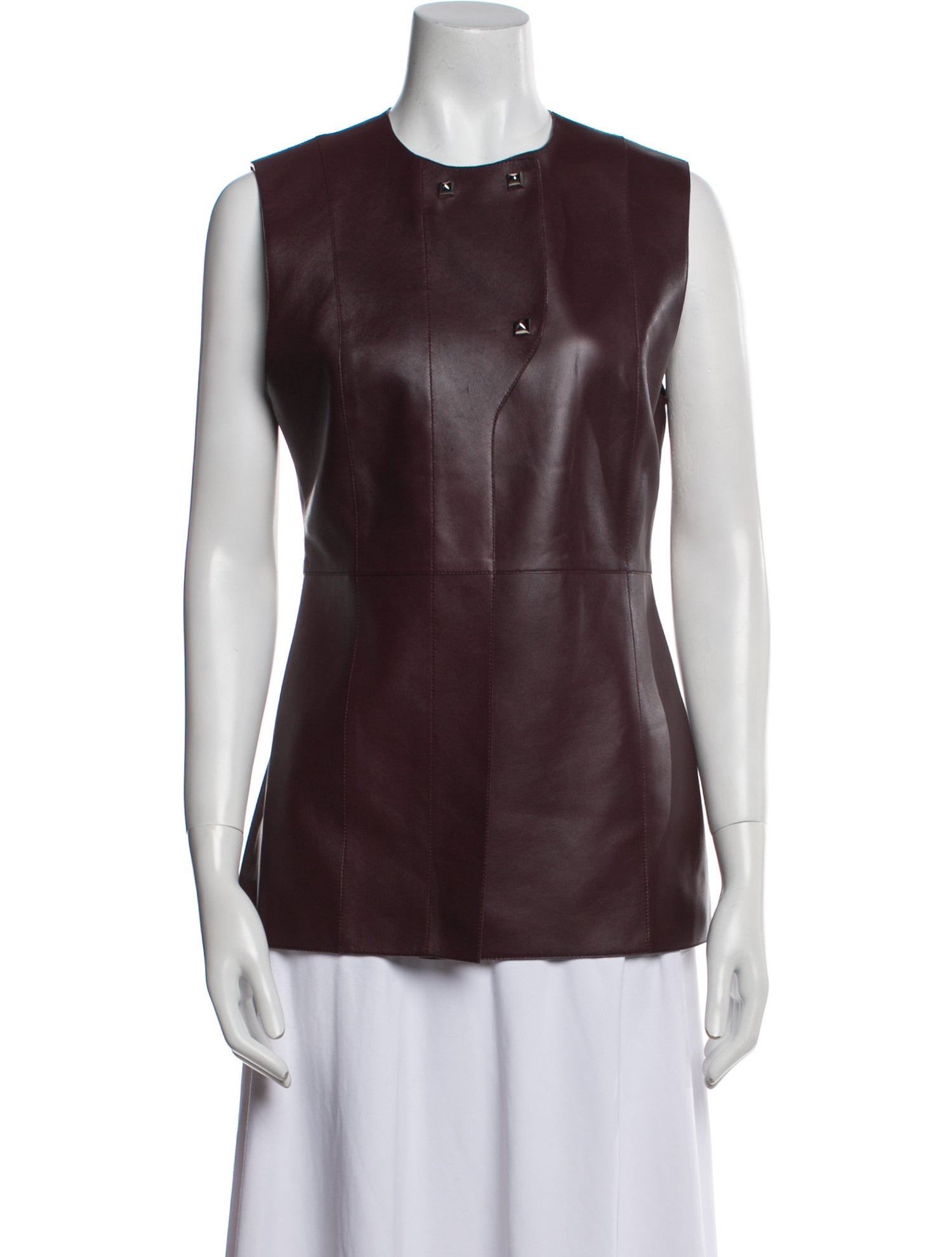 Hermès Leather Vest