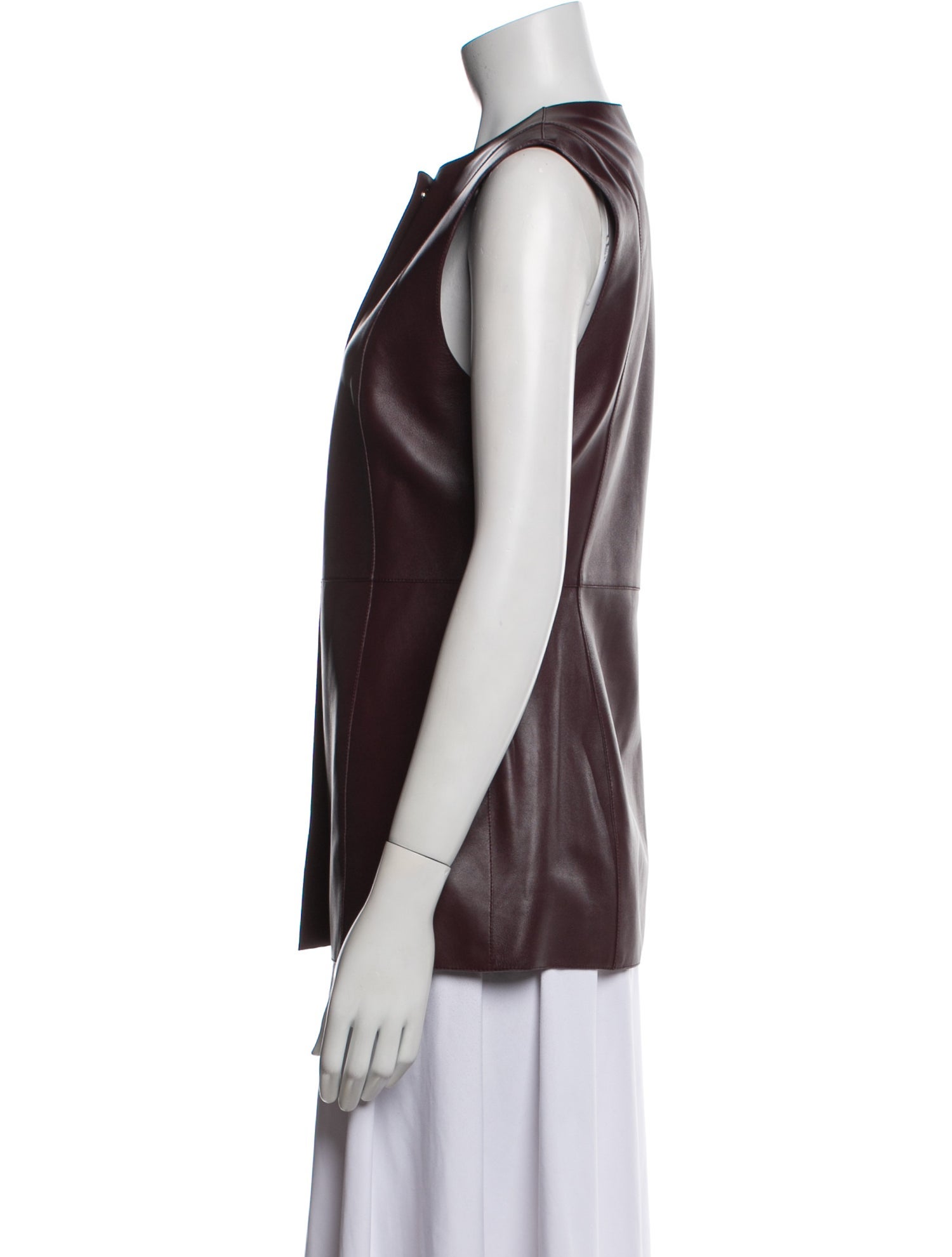 Hermès Leather Vest