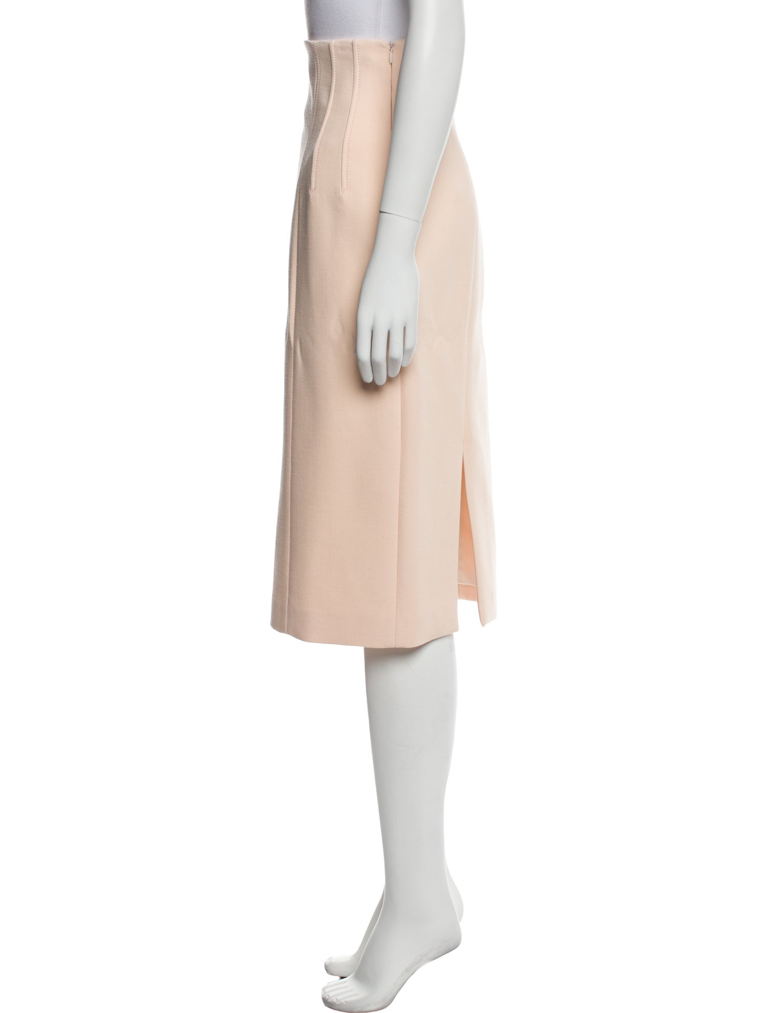 Hermès Virgin Wool Knee-Length Skirt