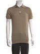 Hermès Cashmere Collar Polo Shirt